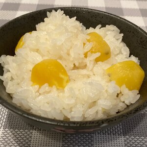 栗の甘露煮で簡単☆栗ご飯♪